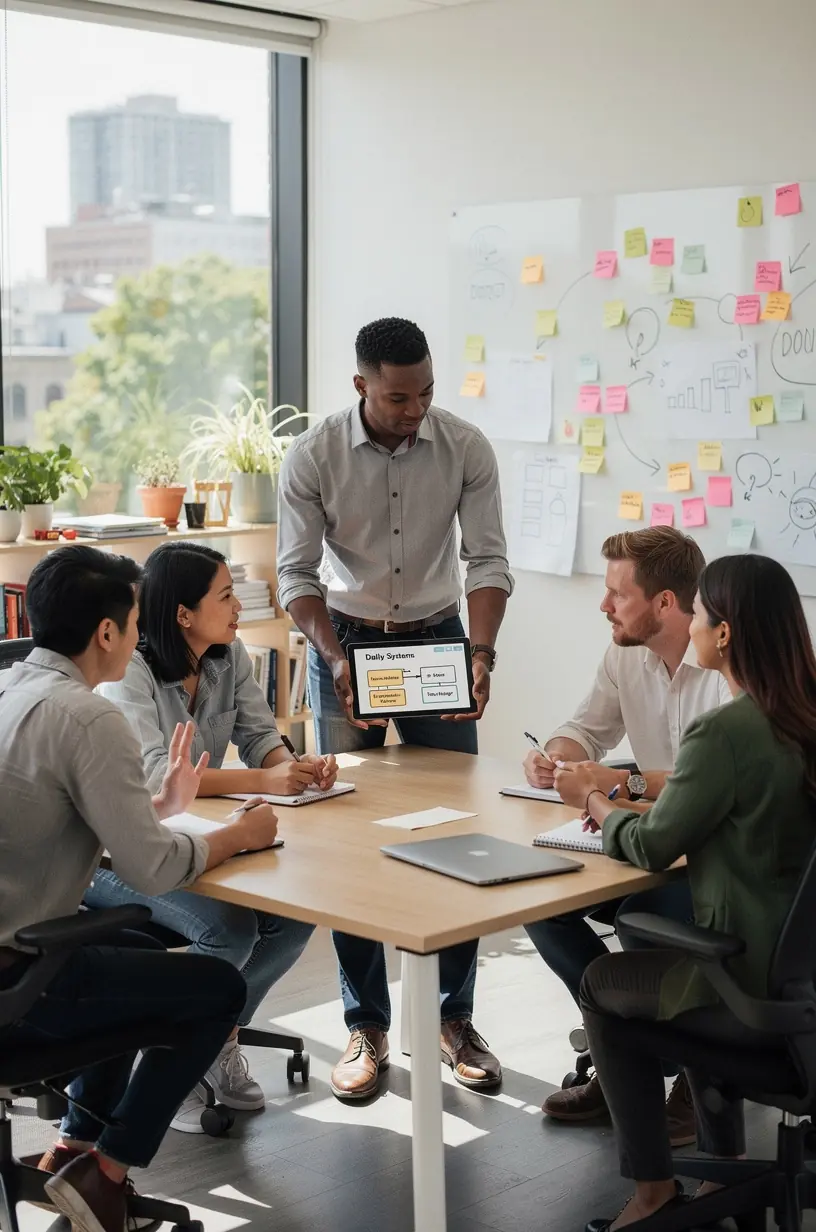 Weekly planning system with organized schedules and tools